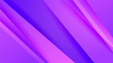 Soyut pembe ve mor gradyan minimum arkaplan. Vektör soyut grafik tasarım sancak modeli sunumu arka plan şablonu. Soyut teknoloji geometrik çokgen ağ çizgileri arkaplan