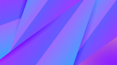Soyut pembe ve mor gradyan minimum arkaplan. Vektör soyut grafik tasarım sancak modeli sunumu arka plan şablonu. Soyut teknoloji geometrik çokgen ağ çizgileri arkaplan