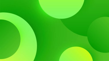 Modern soyut yeşil gradyan minimum arkaplan. Vektör soyut grafik sunum tasarım sancak şablonu arka plan şablonu.