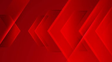 Modern kırmızı soyut gelecek teknolojisi arka planı. Kırmızı gradyan üzerinde soyut çizgiler desen teknolojisi. Vektör soyut grafik tasarım sancak deseni sunum arkaplan şablonu.