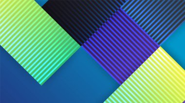 Soyut dinamik mavi turuncu kırmızı ve turuncu gradyan