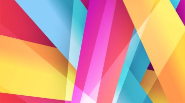 Soyut dinamik mavi turuncu kırmızı ve turuncu gradyan