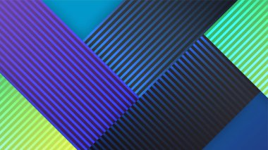 Soyut dinamik mavi turuncu kırmızı ve turuncu gradyan