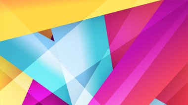 Soyut dinamik mavi turuncu kırmızı ve turuncu gradyan