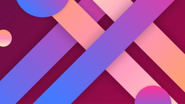 Renkli soyut arka plan dinamik dokulu geometrik element. Modern gradyan ışık vektörü çizimi. Vektör soyut grafik sunum tasarım sancak şablonu arka plan şablonu.