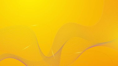 Modern turuncu ve sarı soyut fütüristik teknoloji arka planı. Geometrik yaratıcı ve en az eğilimli renklerle soyut, minimal turuncu arkaplan. Soyut renkli turuncu arkaplan