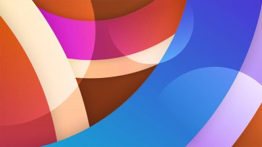 Renkli soyut arka plan dinamik dokulu geometrik element. Modern gradyan ışık vektörü çizimi. Vektör soyut grafik sunum tasarım sancak şablonu arka plan şablonu.