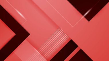 Modern yumuşak ışık kırmızı ve siyah kontrast gradyan arkaplan. Soyut düz dalga dekoratif arkaplan olarak dalgalanan kırmızı gradyan yumuşak doku
