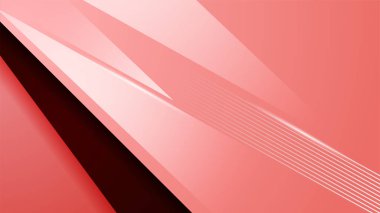 Modern yumuşak ışık kırmızı ve siyah kontrast gradyan arkaplan. Soyut düz dalga dekoratif arkaplan olarak dalgalanan kırmızı gradyan yumuşak doku