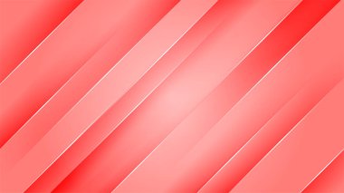 Soyut yumuşak ışık kırmızı ve beyaz gradyan minimum arkaplan. Vektör soyut grafik tasarım sancak deseni sunum arkaplan şablonu.
