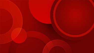 Oyun arkaplanı için siyah kırmızı pankart, sunum tasarımı