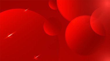 Kırmızı gradyan üzerinde soyut çizgiler desen teknolojisi.