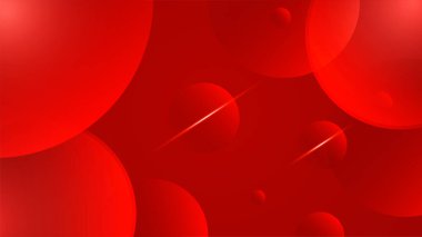 Kırmızı gradyan üzerinde soyut çizgiler desen teknolojisi.