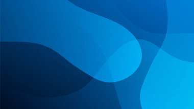 Sunum tasarımı için minimalist konsept tasarımlı mavi arkaplan