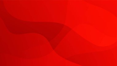 Renkli gradyan arkaplan ile dinamik kırmızı geometrik