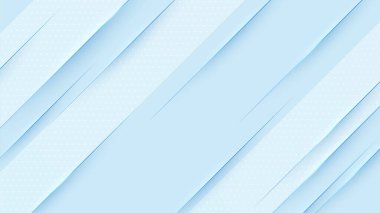 Açık mavi arkaplanda soyut şekil