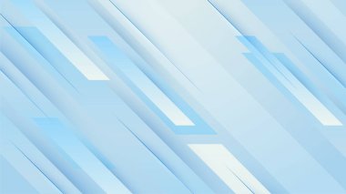 Açık mavi arkaplanda soyut şekil