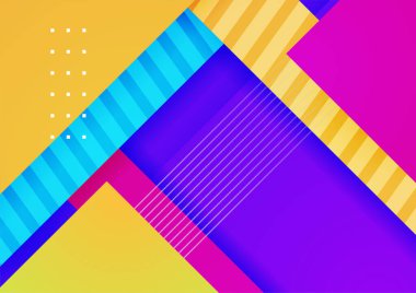 Soyut renkli geometrik vektör gradyan arkaplan