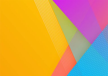 Soyut renkli geometrik vektör gradyan arkaplan