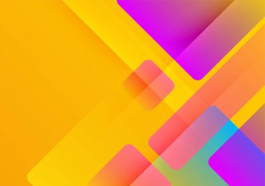 Soyut renkli geometrik vektör gradyan arkaplan