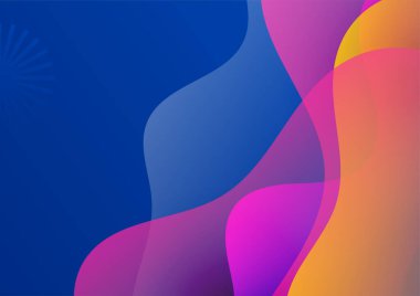 Soyut renkli geometrik vektör gradyan arkaplan