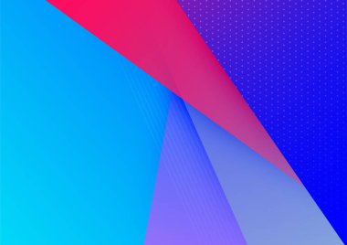 Soyut renkli geometrik vektör gradyan arkaplan