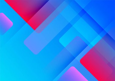 Soyut renkli geometrik vektör gradyan arkaplan