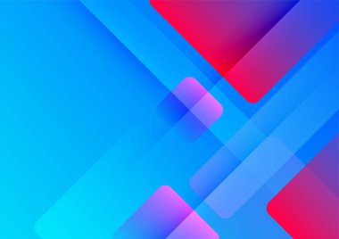 Soyut renkli geometrik vektör gradyan arkaplan