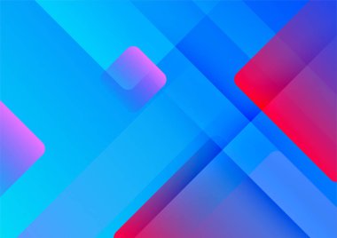 Soyut renkli geometrik vektör gradyan arkaplan