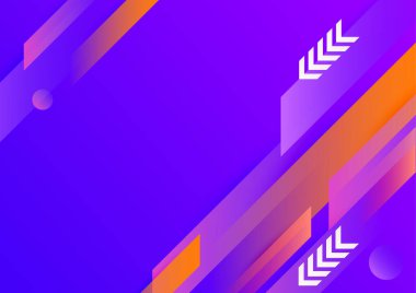 Soyut renkli geometrik vektör gradyan arkaplan