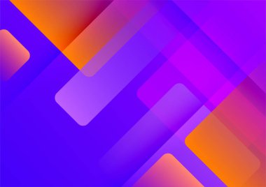 Soyut renkli geometrik vektör gradyan arkaplan