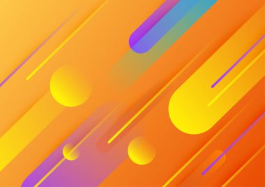 Soyut renkli geometrik vektör gradyan arkaplan