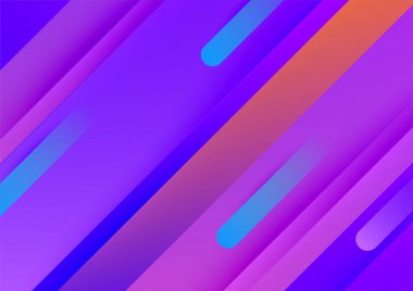 Soyut renkli geometrik vektör gradyan arkaplan