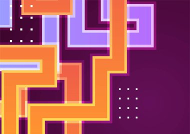 Soyut renkli geometrik vektör gradyan arkaplan