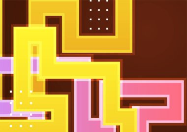 Soyut renkli geometrik vektör gradyan arkaplan