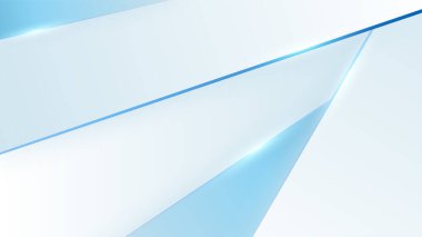 Yumuşak beyaz eğimli soyut açık mavi arkaplan. Vektör illüstrasyonu soyut grafik tasarım sancak modeli sunum arkaplan şablonu.