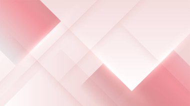 Çizgiler ve katmanlarla soyut açık pembe arkaplan. Vektör tasarımı illüstrasyonu.