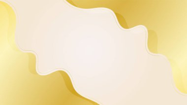 Bej ve beyaz gradyan rengine sahip lüks altın arkaplan