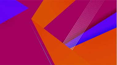 Teknoloji ve hız hareketi kavramına sahip soyut mavi ve turuncu gradyan arkaplan