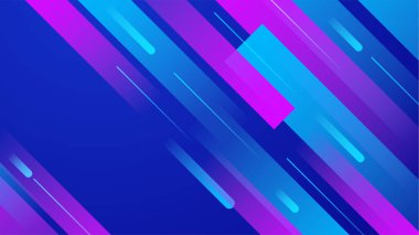 mavi ve pembe gradyan geometrik arkaplan