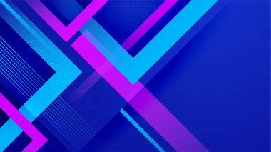 mavi ve pembe gradyan geometrik arkaplan