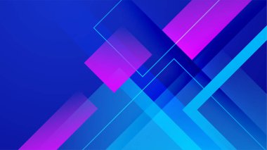 mavi ve pembe gradyan geometrik arkaplan