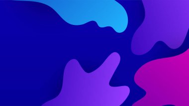 Geometrik dinamik şekiller ve spor hız elementi ile soyut mavi ve pembe gradyan. Teknoloji geçmişi, yüksek teknoloji, spor için tasarım