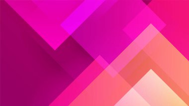 Pembe ve turuncu renkli modern trend viva magenta 2023 arkaplan. Vektör illüstrasyonu soyut grafik tasarım sancak modeli sunum arkaplan şablonu.