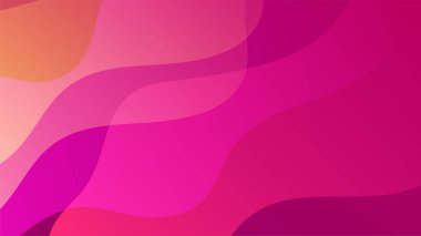 Pembe ve turuncu renkli modern trend viva magenta 2023 arkaplan. Vektör illüstrasyonu soyut grafik tasarım sancak modeli sunum arkaplan şablonu.