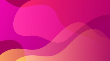 Pembe ve turuncu renkli modern trend viva magenta 2023 arkaplan. Vektör illüstrasyonu soyut grafik tasarım sancak modeli sunum arkaplan şablonu.