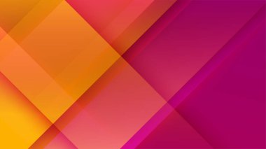 Pembe ve turuncu renkli modern trend viva magenta 2023 arkaplan. Vektör illüstrasyonu soyut grafik tasarım sancak modeli sunum arkaplan şablonu.