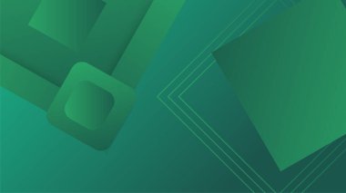 Soyut geometrik elementlere sahip mavi arkaplan