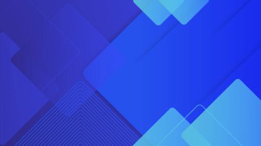 Minimalist sunum tasarımlı mavi arkaplan