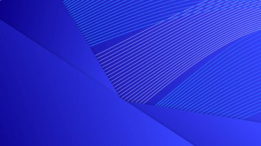 Minimalist sunum tasarımlı mavi arkaplan